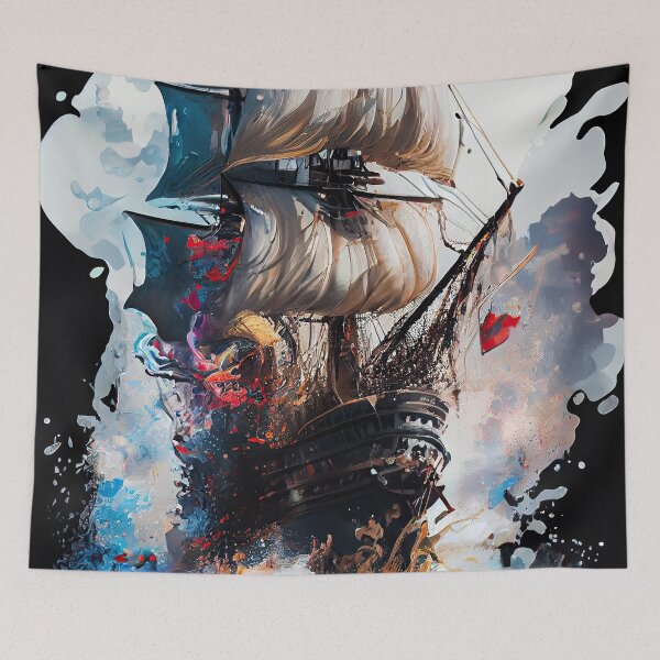 Item preview, Black Bart's Galleon designed and sold by OccultDreams.