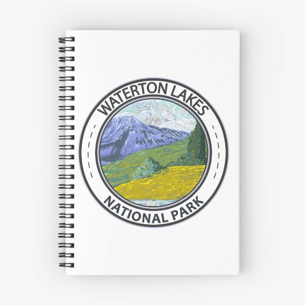 Item preview, Waterton Lakes National Park Canada Badge designed and sold by KrisSidDesigns.