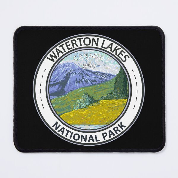 Item preview, Waterton Lakes National Park Canada Badge designed and sold by KrisSidDesigns.