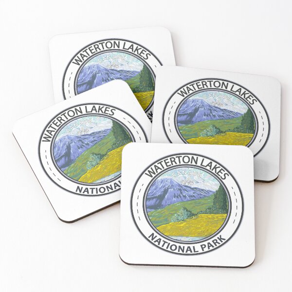 Item preview, Waterton Lakes National Park Canada Badge designed and sold by KrisSidDesigns.