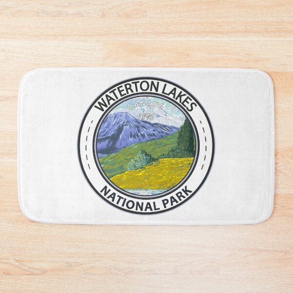 Item preview, Waterton Lakes National Park Canada Badge designed and sold by KrisSidDesigns.