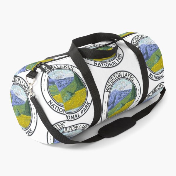 Item preview, Waterton Lakes National Park Canada Badge designed and sold by KrisSidDesigns.