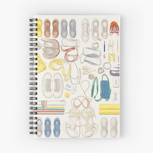 Item preview, Tennis Shoes Collection Knolling | Illustration | 8K | designed and sold by Hazmat-AI7.