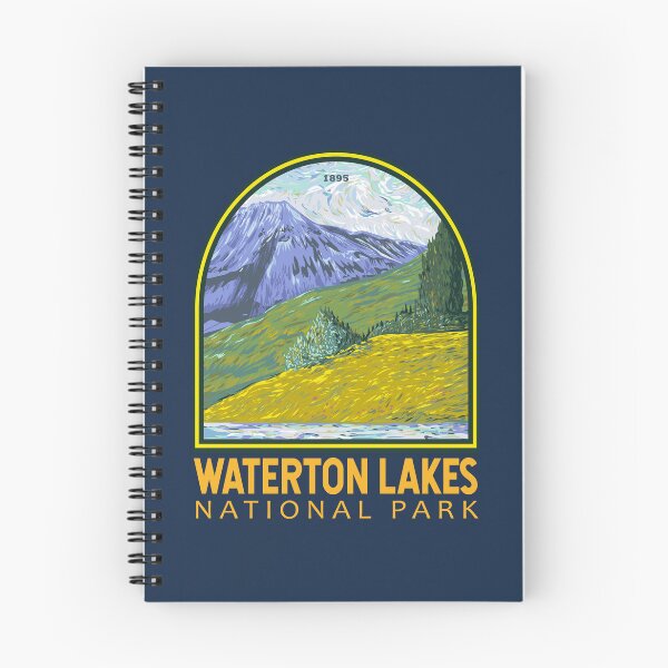 Item preview, Waterton Lakes National Park Canada Vintage Emblem designed and sold by KrisSidDesigns.