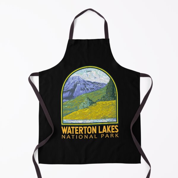 Item preview, Waterton Lakes National Park Canada Vintage Emblem designed and sold by KrisSidDesigns.