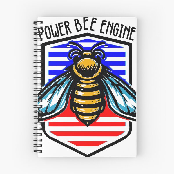 Artikelvorschau, West Bend 820 Power Bee (Rot, Weiß, Blau) entworfen und verkauft von PowerBeeEngine.
