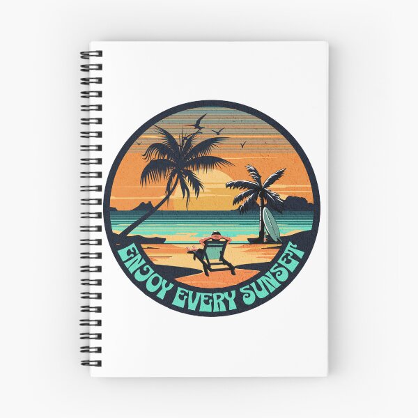 Item preview, Vintage Enjoy Every Sunset designed and sold by PlayfulPrint.