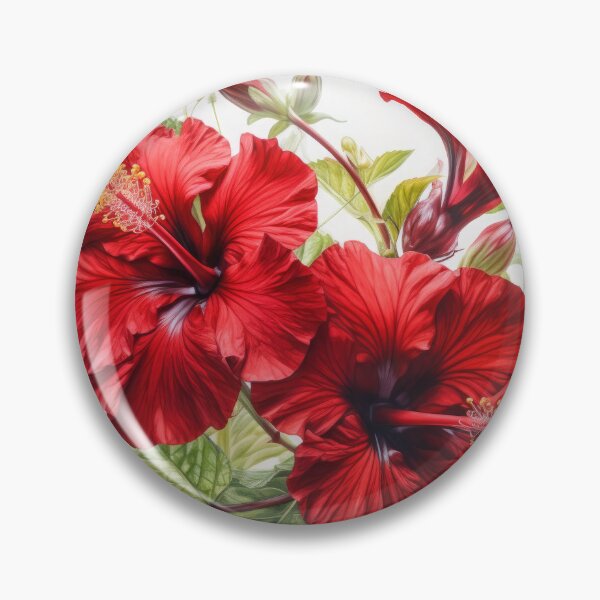 Item preview, Red Hibiscus  designed and sold by Vanover Designs.