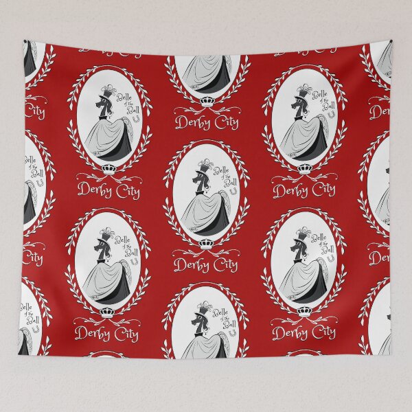 Item preview, Derby City Collection: Belle of the Ball 2 (Red) designed and sold by TheArtfulAllie.