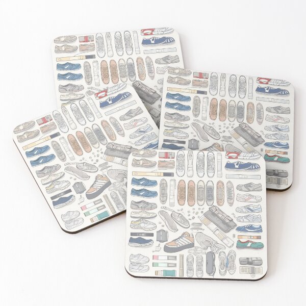 Item preview, Tennis Shoes Collection Knolling | Illustration | 8K | designed and sold by Hazmat-AI7.