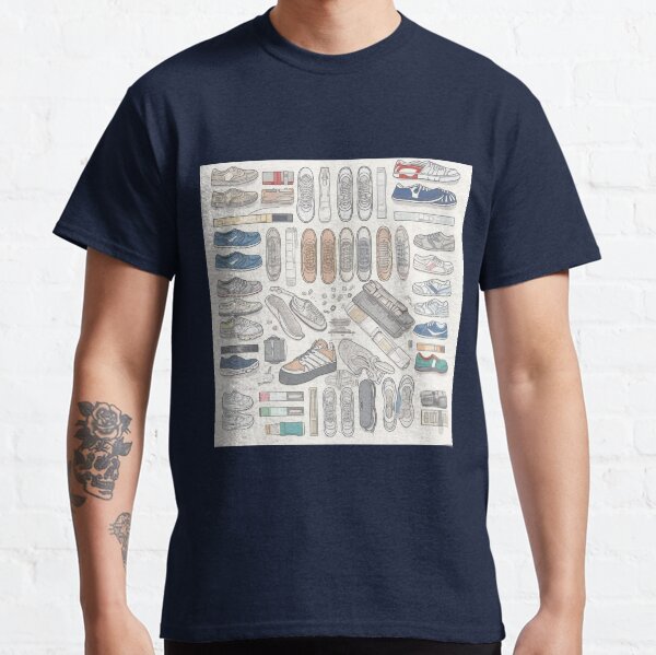 Item preview, Tennis Shoes Collection Knolling | Illustration | 8K | designed and sold by Hazmat-AI7.