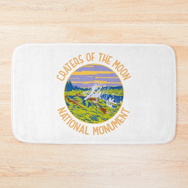 Item preview, Craters of the Moon National Monument Lake Taupo Distressed Circle designed and sold by KrisSidDesigns.