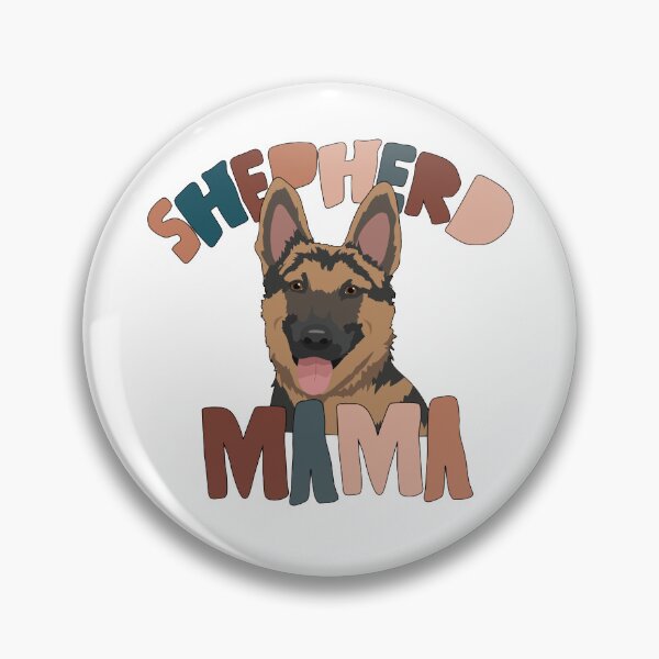 Item preview, Shepherd Mama German Shepherd Dog Mom designed and sold by printify.