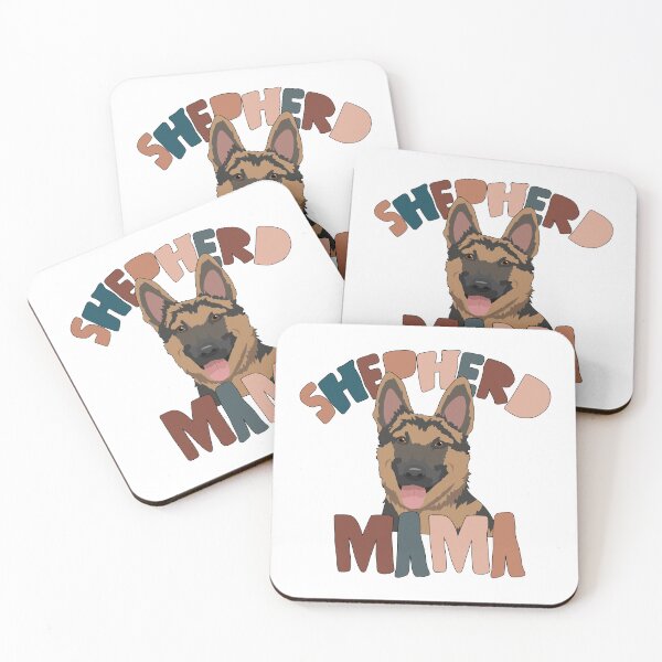 Item preview, Shepherd Mama German Shepherd Dog Mom designed and sold by printify.