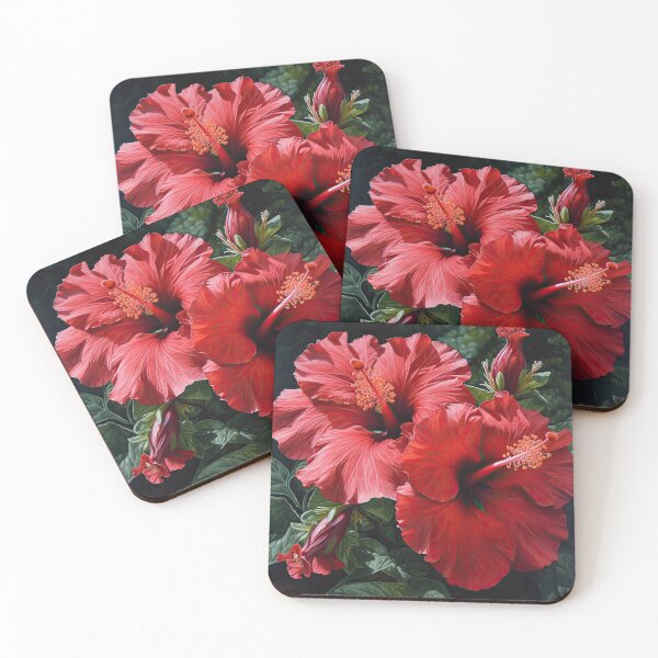 Item preview, Red Hibiscus  designed and sold by Vanover Designs.