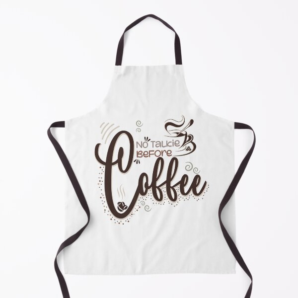 Item preview, No Talkie Before Coffee, Coffee Lovers designed and sold by OB-Store.