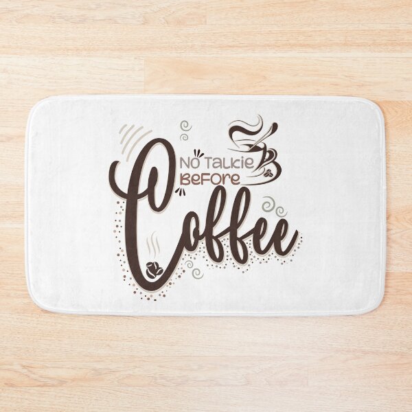 Item preview, No Talkie Before Coffee, Coffee Lovers designed and sold by OB-Store.