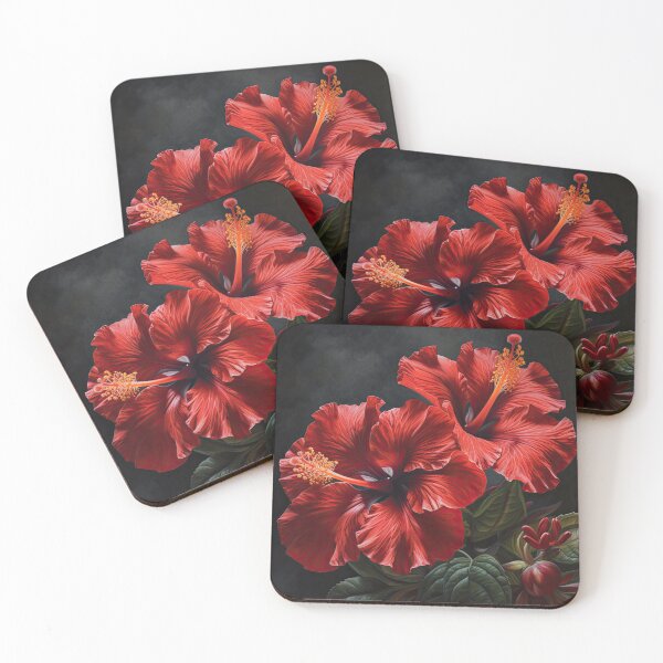 Item preview, Red Hibiscus  designed and sold by Vanover Designs.
