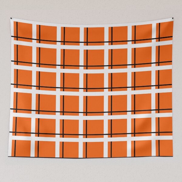 Item preview, Orange Windowpane designed and sold by PatternTitan.