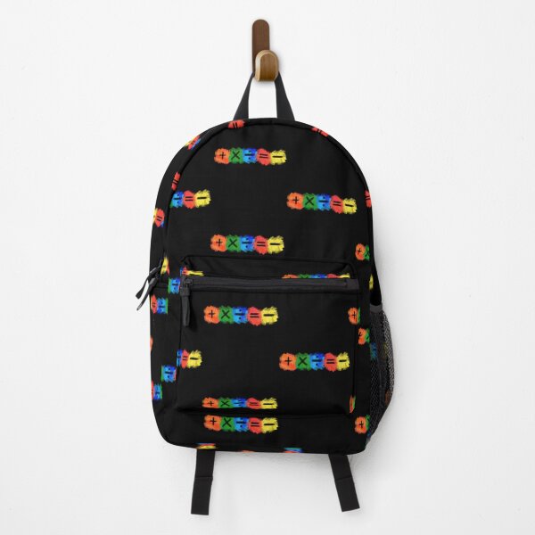 Item preview, Math Symbols subtract equals plus divide multiply colored horizontal designed and sold by made4K.