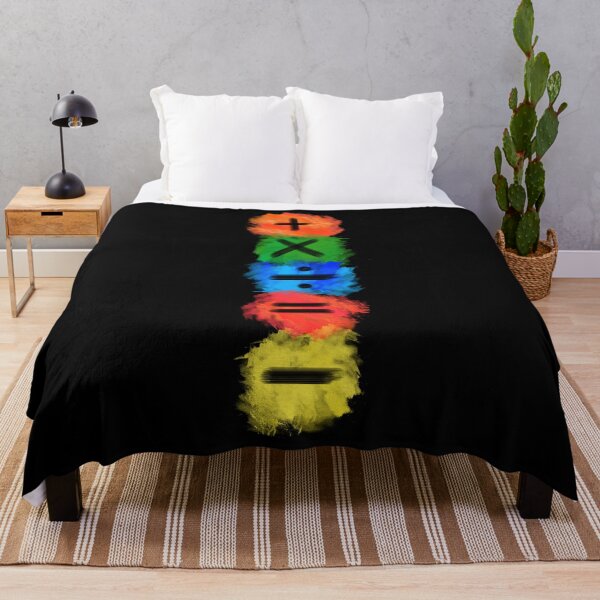 Item preview, Math Symbols subtract equals plus divide multiply colored vertical designed and sold by made4K.