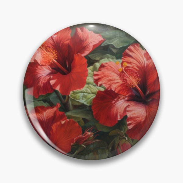 Artikelvorschau, Red Hibiscus  entworfen und verkauft von Vanover Designs.
