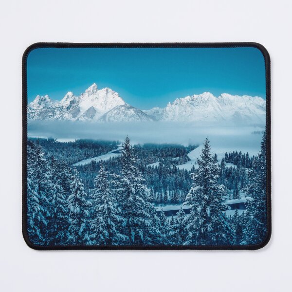 Item preview, Blue Morning in the Grand Tetons National Park designed and sold by BerryvineImage.