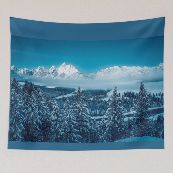 Item preview, Blue Morning in the Grand Tetons National Park designed and sold by BerryvineImage.