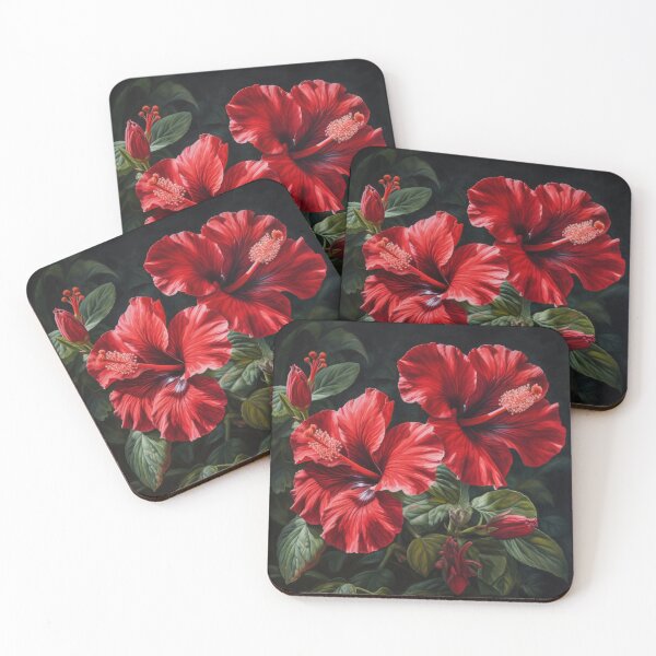 Item preview, Red Hibiscus  designed and sold by Vanover Designs.