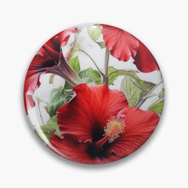 Artikelvorschau, Red Hibiscus  entworfen und verkauft von Vanover Designs.