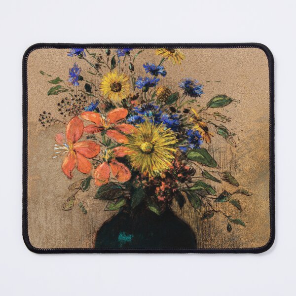 Item preview, Wildflowers (1905) by Odilon Redon designed and sold by BossyCatHome.
