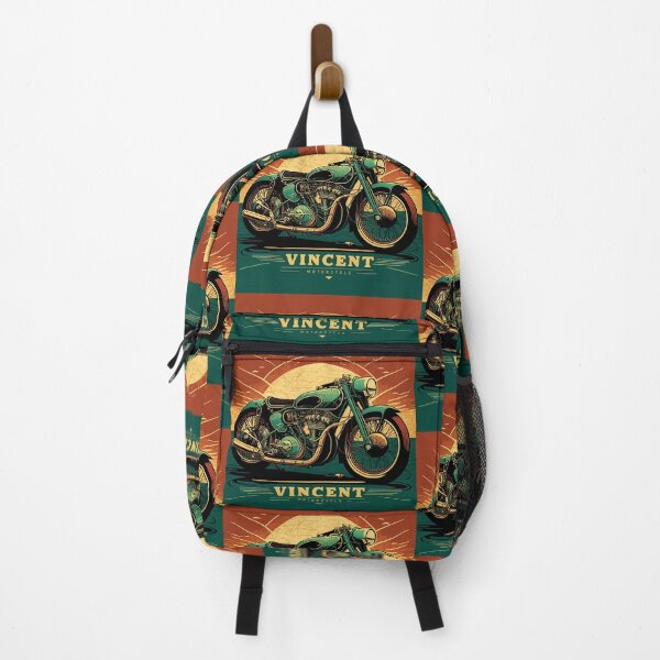 Vista previa del artículo con la obra «Vicente Rapide motocicleta», diseñado y vendido por Mad Factory Designs.