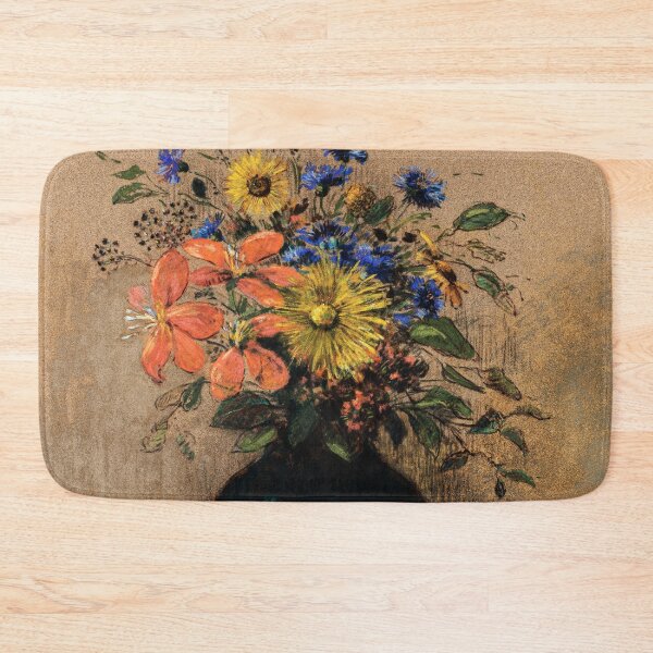 Item preview, Wildflowers (1905) by Odilon Redon designed and sold by BossyCatHome.