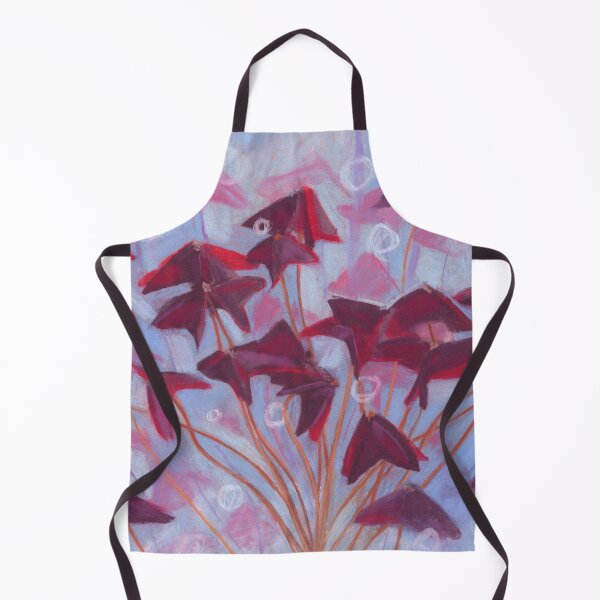 Item preview, Oxalis, Floral Pastel, Blue Pink Burgundy designed and sold by Julia Khoroshikh.