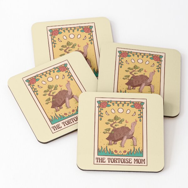 Item preview, Cottagecore African Spurred Sulcata Tortoise Mom Pet Tarot designed and sold by MrEddie10.