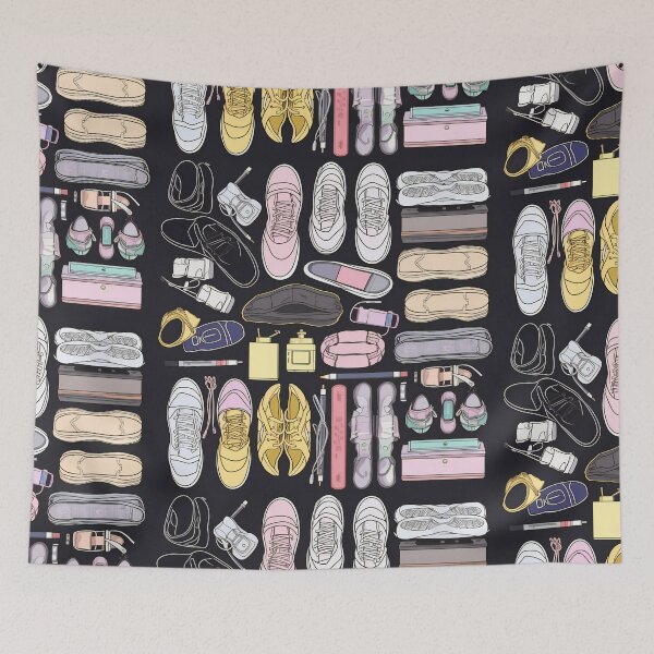 Item preview, Tennis Shoes Collection Knolling | Illustration | 8K | designed and sold by Hazmat-AI7.