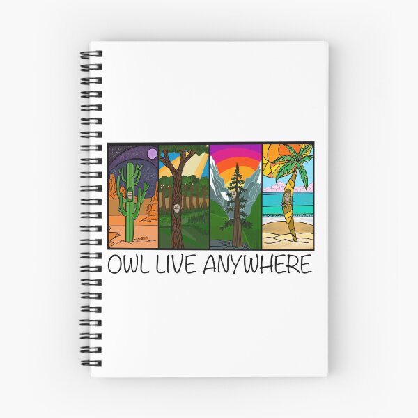 Item preview, Owl Live Anywhere  designed and sold by Brittany Forster.