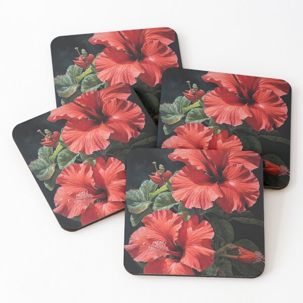 Item preview, Red Hibiscus  designed and sold by Vanover Designs.