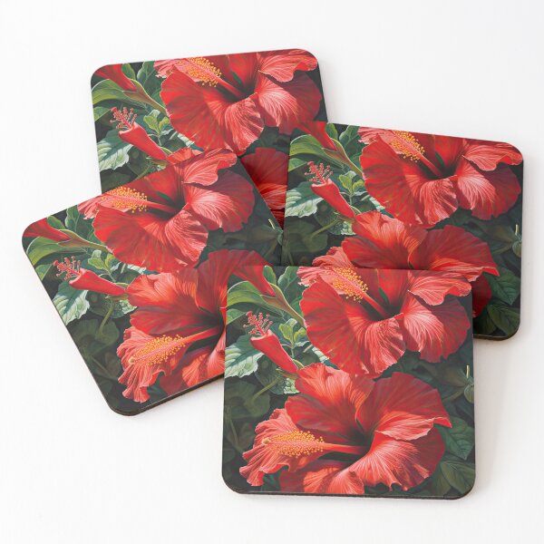 Item preview, Red Hibiscus  designed and sold by Vanover Designs.