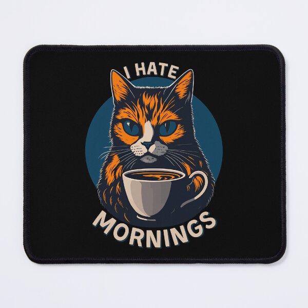 Item preview, I Hate Mornings designed and sold by RockBeeDesigns.