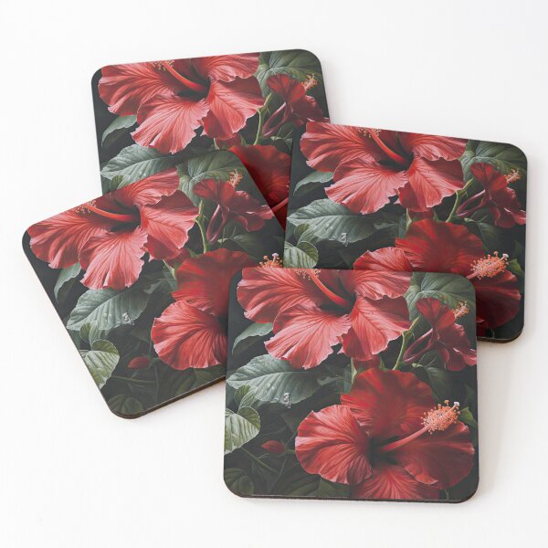 Item preview, Red Hibiscus  designed and sold by Vanover Designs.