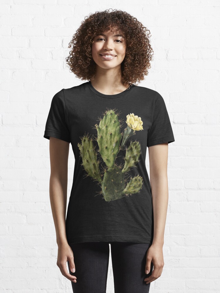 black cactus t shirt