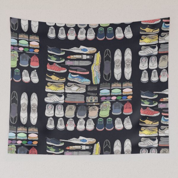 Item preview, Tennis Shoes Collection Knolling | Illustration | 8K | designed and sold by Hazmat-AI7.