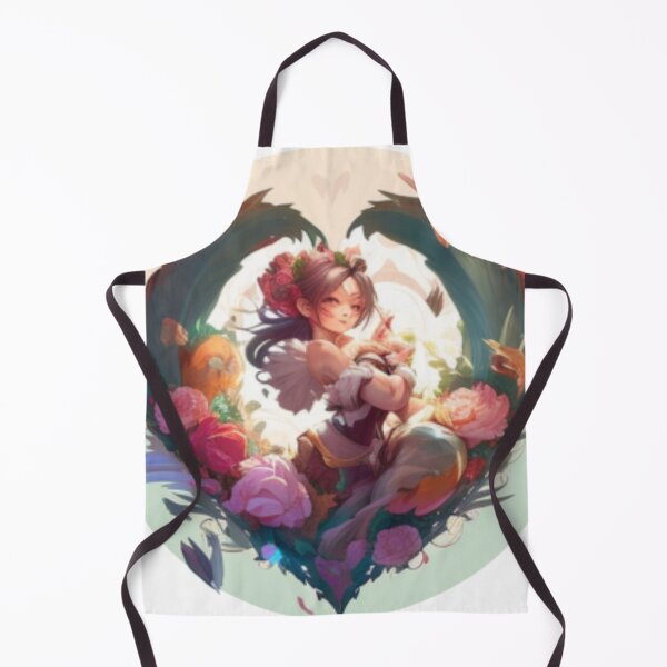 Item preview, beautiful flowers anime girl design designed and sold by mangature Lady.