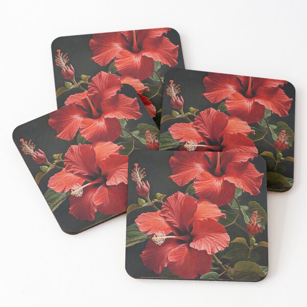 Item preview, Red Hibiscus  designed and sold by Vanover Designs.