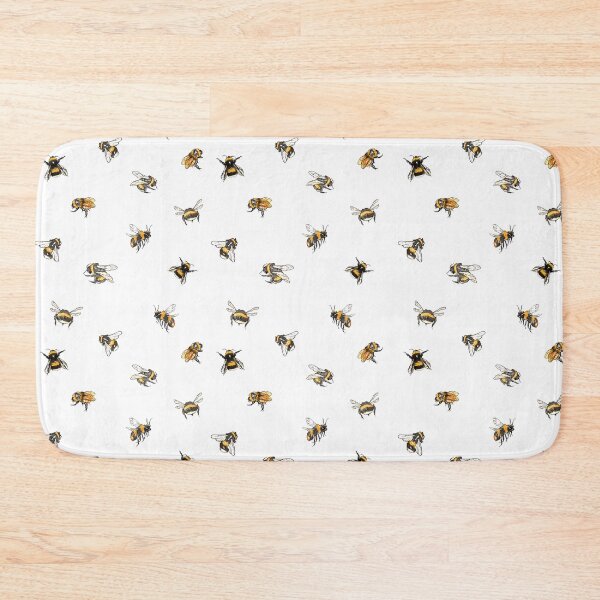 Item preview, The Bees - Repeat pattern designed and sold by BrawBumble.