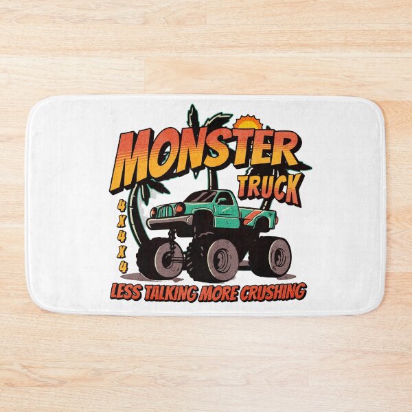 Item preview, Less Talking More Crushing Monster Truck designed and sold by PlayfulPrint.