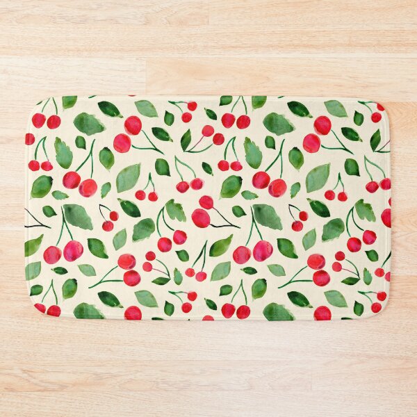 Item preview, Cherries OffWhite designed and sold by SandraArtStudio.