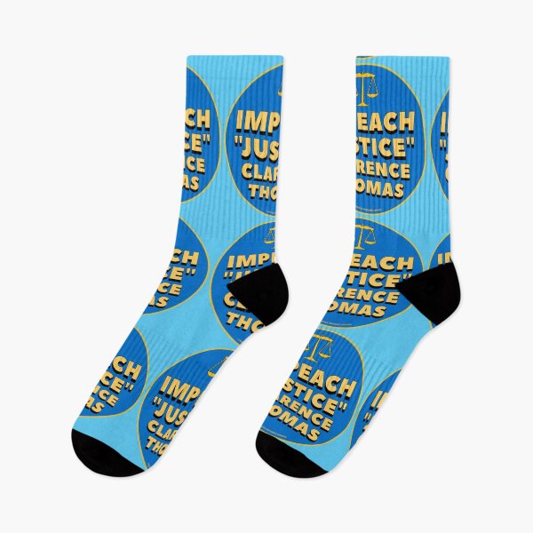 Item preview, PMD00850 Progressive Movement Designs Impeach Justice Clarence Thomas design shows you think Thomas is corrupt no man is above the law and want justice Democrats  resistance progressives feminists designed and sold by ProgressiveLeft.