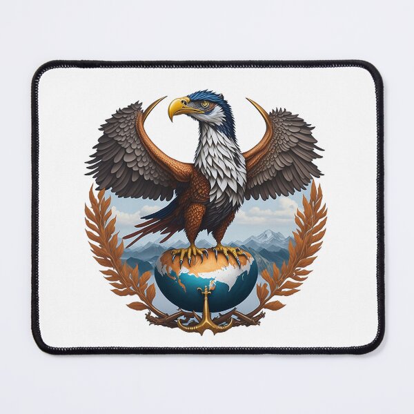 Item preview, Mighty eagle logo sticker powerful desing designed and sold by Linkme.